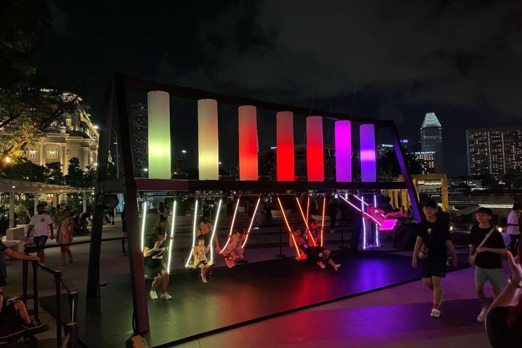 Fountain of Happiness i Light Singapore 2024