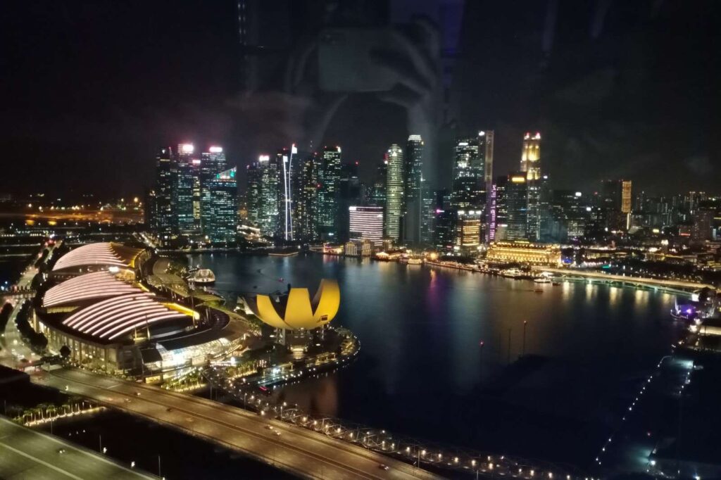 Marina Bay photo from Singapore Flyer